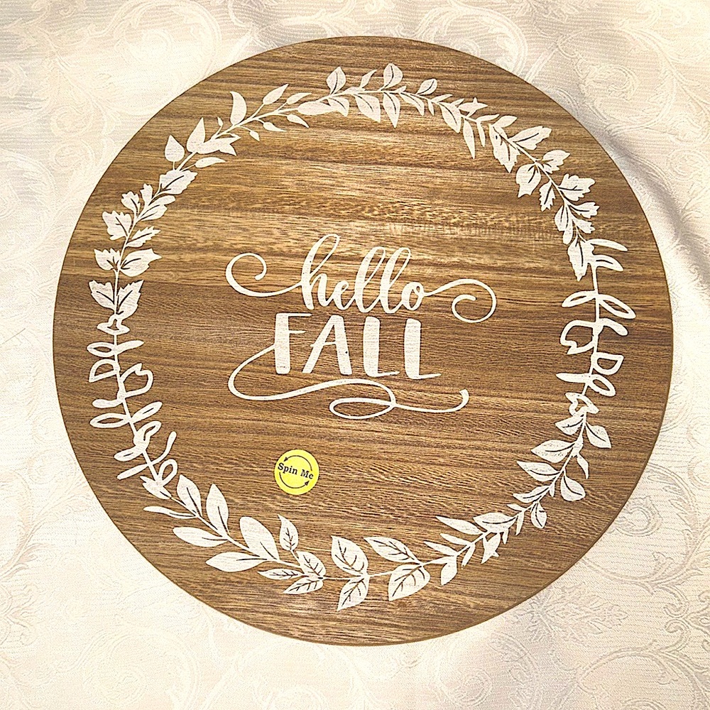 New Lazy Suzan hello FALL Disc